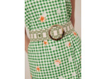 Ceinture Lauren Ecru en Cuir
