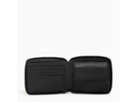 Porte monnaie zip en L Emile en cuir monogramme