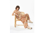 Pantalon large caramel