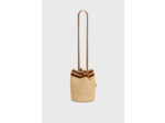 Sac seau en raphia - AMALIA