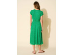 Robe midi cache-coeur