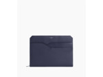 Pochette ordinateur Gaston en cuir grain croisé