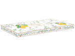 FLEURS ET CITRONS Plat à cake 35x15cm