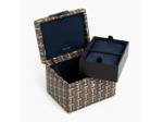 Coffret 2 montres et boutons de manchettes en cuir