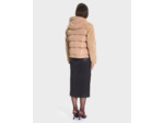 Manteau Maud Camel en Polyester