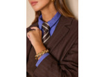 Veste tailleur en laine rayée PARKER