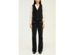 Gilet de tailleur en velours ras - NOLA
