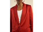 Veste de tailleur satinée