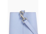 Mini sac seau Louise en cuir grainé