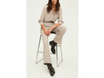 Pantalon large à rayures et sequins - NAYLA