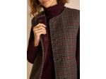 Gilet sans manches en laine bouclette SABRINA