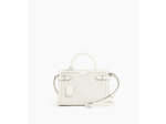 Sac à main moyen modèle Emilie en cuir caviar perforé