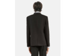 Veste de smoking col chale avec brandebourds black