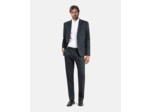 Veste de costume classique droite blue petrol