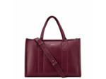 Le cuir graine sac a main zipp