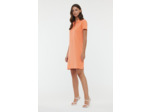 Robe polo basique en piqué de coton organique