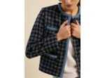 Veste courte en tweed