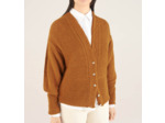 Cardigan noisette
