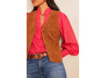 Gilet en cuir PERLIN