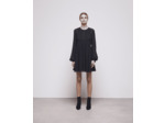 Robe Courte Manches Longues Avec Galons black