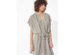 Robe rayure noire