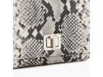 Petit sac bandoulière Eva en cuir effet python
