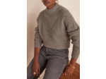 Pull côtelé en 100% cachemire 6 fils BRUCE