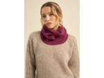 Tour de cou à cotes en cachemire