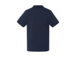 Polo avec logo brodé et patte contrastée