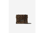 Sac Emily Chaine Cuir Poulain Leopard
