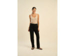 Pantalon de costume à taille haute