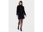 Veste Valse Noir en Coton