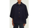 Manteau cape en laine - MAELINE