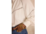 Blouse brodée BELINDA