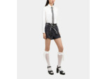 Short Noir Et Blanc En Tweed black white