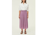 Jupe midi à smocks - DAPHNEE