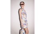 Top Teresa Bleu en Coton