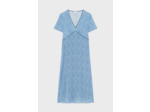 Robe longue cintrée à fleurs - PHILIPPA