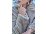 Manteau duveteux DEREK