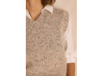 Pull sans manches BERNICE en alpaga
