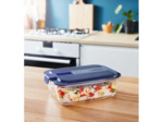 Boite rectangulaire 122cl bleu Easy Box