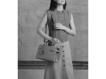 Sac à main moyen modèle Emilie en cuir grainé