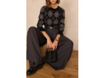 Pull BONIFACE motif argyle