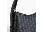 Petit sac porté épaule Camille en toile monogramme