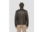 Blouson motard, cuir d'agneau