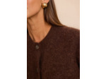 Gilet BAKER en mohair et laine