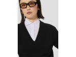 Pull Prisca Charcoal en Laine Rws