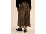 Jupe longue léopard