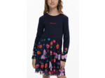 Robe À Manches Longues En Maille – Fille