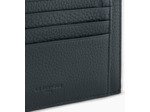 Porte cartes zip en L Augustin en cuir grainé